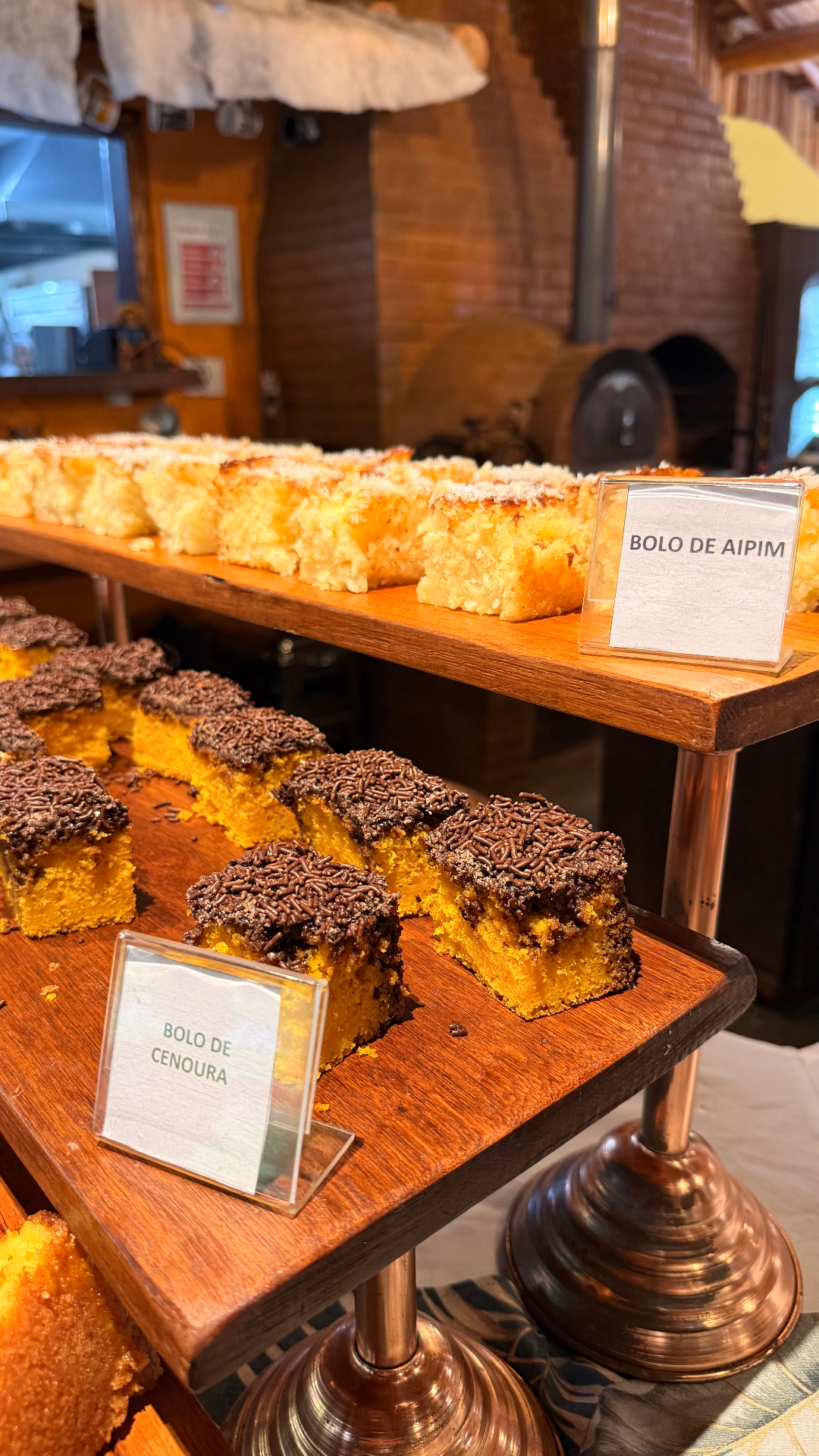 Bolos caseiros do café da manhã